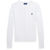 Polo Ralph Lauren Optic White W/ Navy Cardigan
