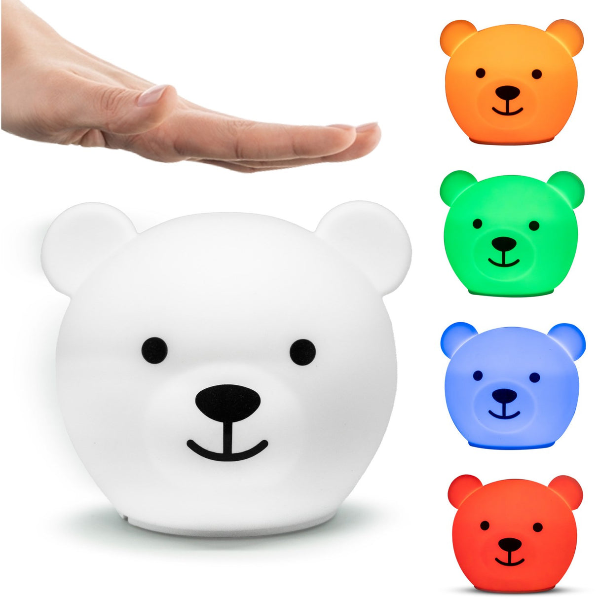 Zazu White Bor The Bear Nightlight