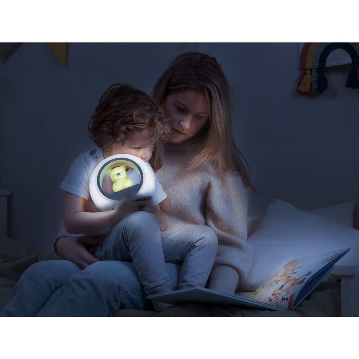 Zazu Green Billy The Bear Nightlight