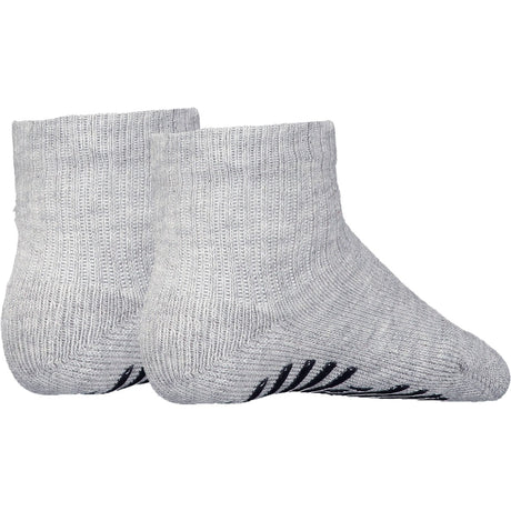 Tommy Hilfiger Light Grey Melange Th Baby Sock 2P Flag Sock