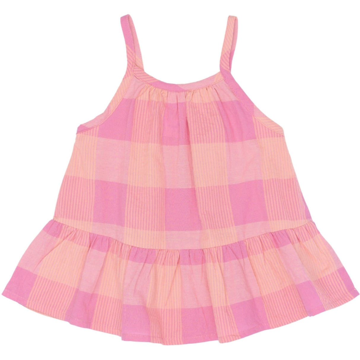 THE NEW Siblings Cashmere Rose Checked Tnsttassie Strap Top