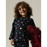 Name It Navy Blazer Xmas AOP Navy Nmnvismas Ls Nightset