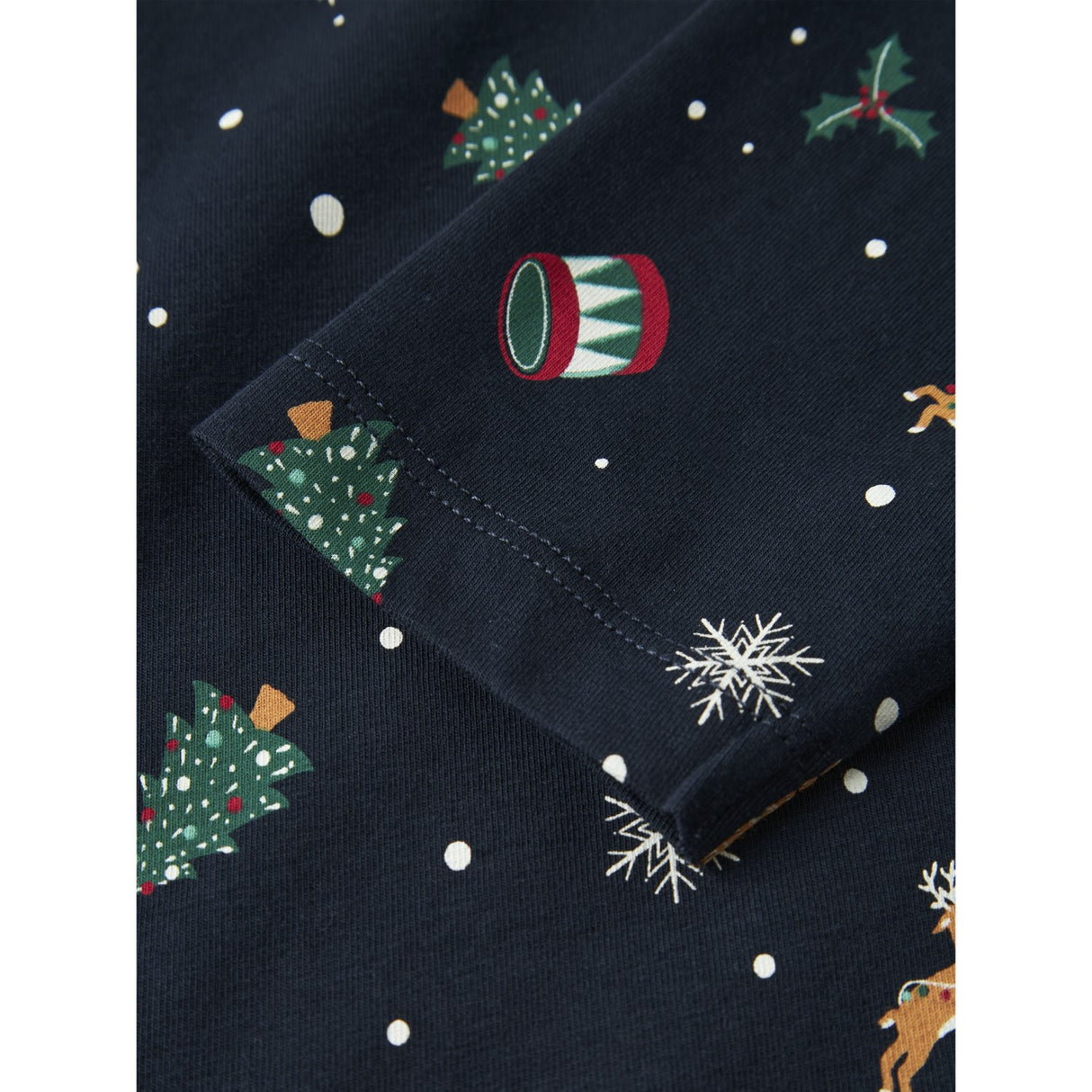Name It Navy Blazer Xmas AOP Navy Nknvismas Ls Nightset