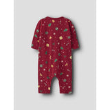 Name It Jester Red Xmas AOP Red Nbnvismas Ls Nightsuit