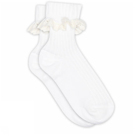 Mp Danmark White Julia Socks - Lace