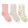 Mp Danmark Silver Pink Thora Socks - 3-pack