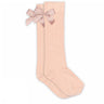 Mp Danmark Rose Dust Liva Knee Socks - Bow