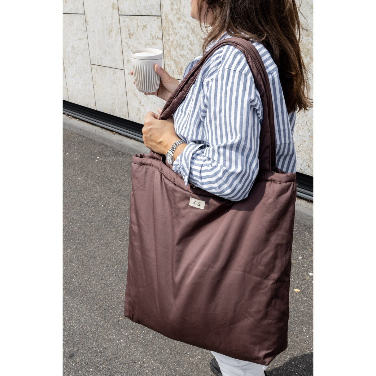 KAS Kopenhagen Brown Kas Multi Purpose Tote