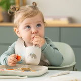 DonebyDeer Celebration Sand Silicone Sugerørskop 2-Pack