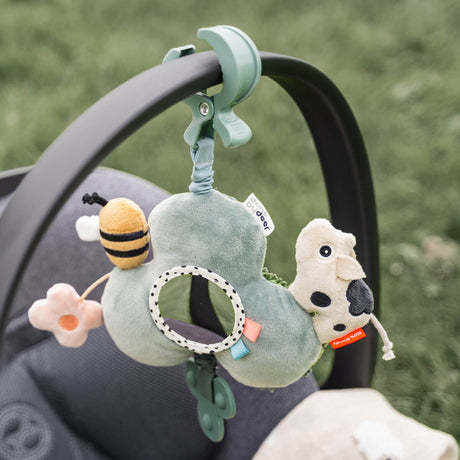 DonebyDeer Tiny Farm Green Aktivitetsspejl With Clip