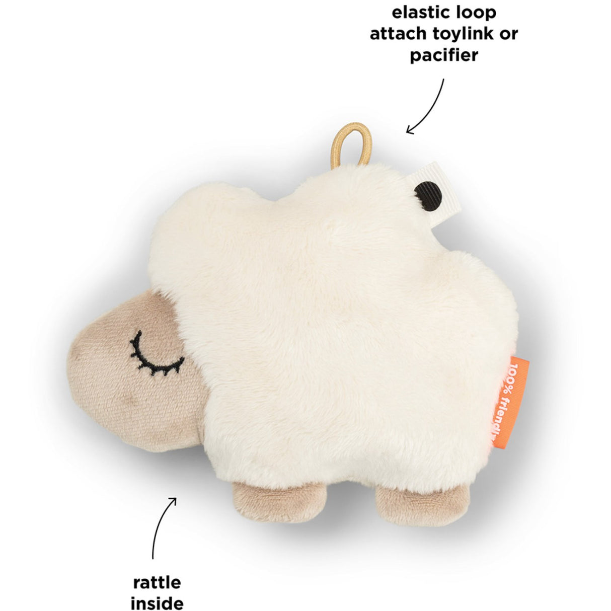 DonebyDeer Sheepy Sand Rattle