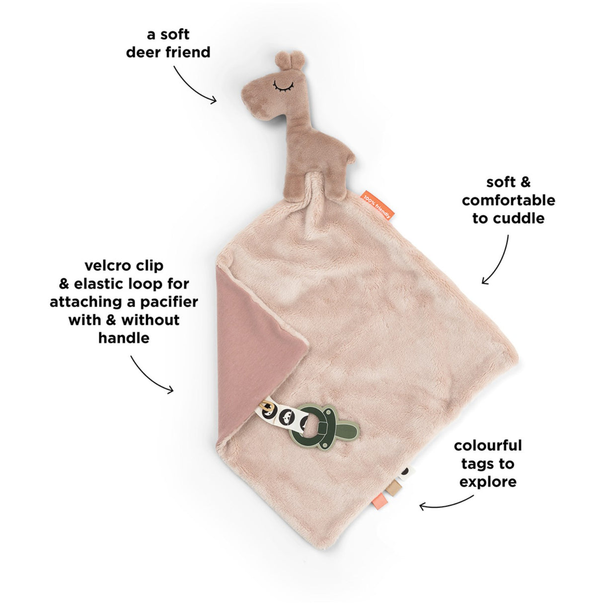 DonebyDeer Raffi Powder Cuddle Cloth