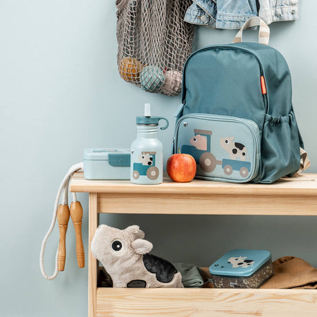 DonebyDeer Tiny Farm Blue Bottle Rustfrit Stål 350 Ml