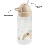DonebyDeer Celebration Powder Water Bottle With Straw 350 Ml