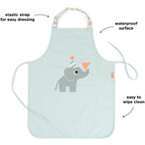 DonebyDeer Celebration Blue Vandtæt Kids Apron