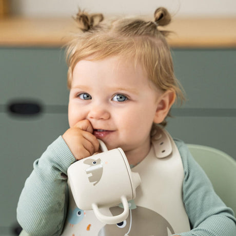 DonebyDeer Celebration Sand Silicone Bib