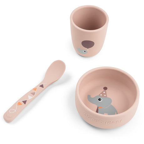 DonebyDeer Celebration Powder Stick&Stay Dinner Set