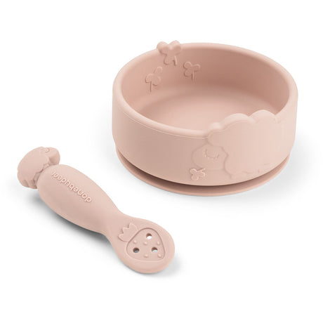 DonebyDeer Sheepy Powder Silicone Stick&Stay Bowl & Babyske