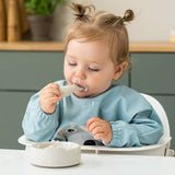 DonebyDeer Sheepy Sand Silicone Stick&Stay Bowl & Babyske