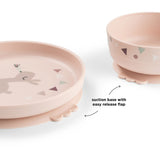 DonebyDeer Celebration Powder Foodie Dinner Set With Sugekop