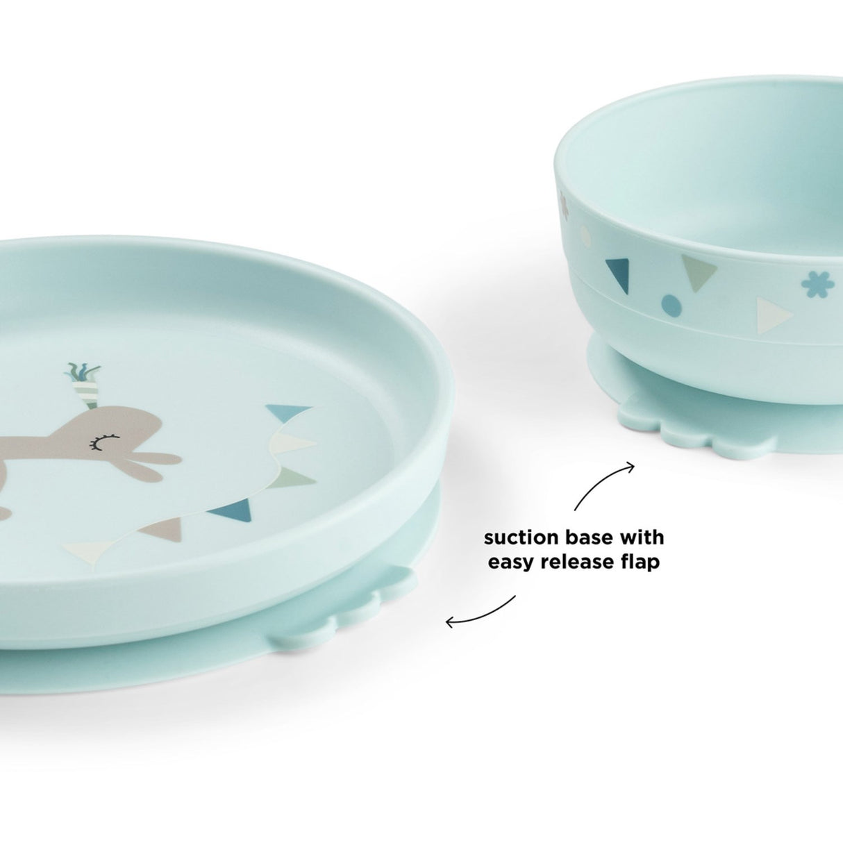 DonebyDeer Celebration Blue Foodie Dinner Set With Sugekop