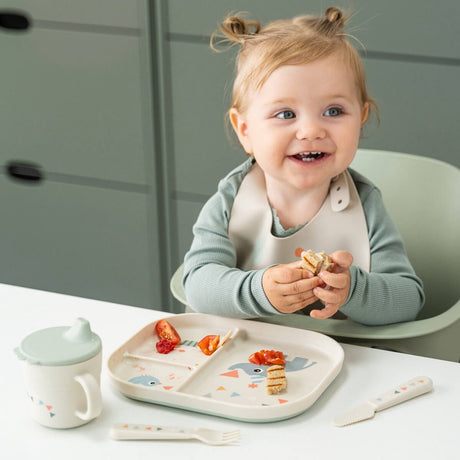 DonebyDeer Celebration Sand Foodie Inddelt Plate