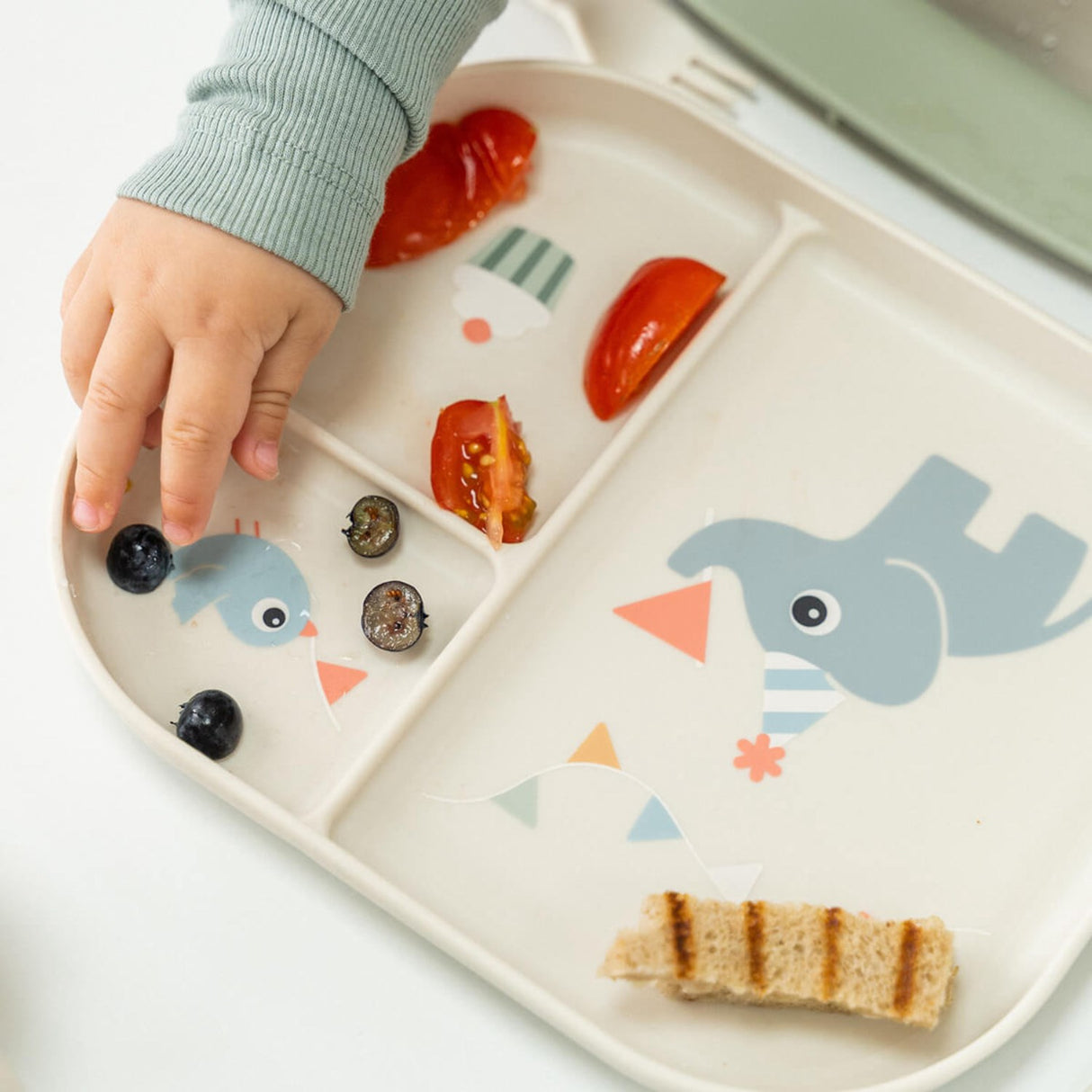 DonebyDeer Celebration Sand Foodie Inddelt Plate