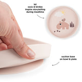 DonebyDeer Playground Powder Silicone Stick&Stay Plate