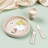 DonebyDeer Tiny Farm Sand Silicone Mini Cup