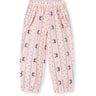Fliink Chalk Pink Aop Colombe Ruffle Pants