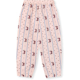 Fliink Chalk Pink Aop Colombe Ruffle Pants