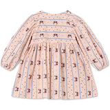 Fliink Chalk Pink Aop Colombe Ls Dress