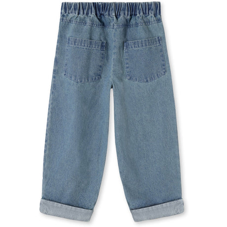 Fliink Medium Denim Blue Don Contrast Pants