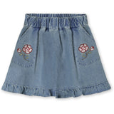 Fliink Medium Denim Blue Don Rose Skirt