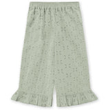 Fliink Aqua Gray Harper Ruffle Pants