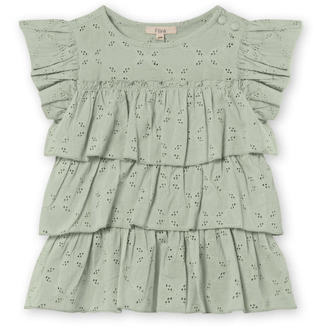 Fliink Aqua Gray Harper Top