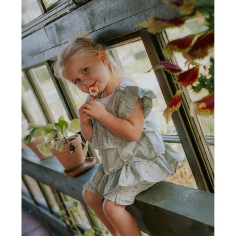 Fliink Aqua Gray Harper Top