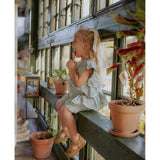 Fliink Aqua Gray Harper Top