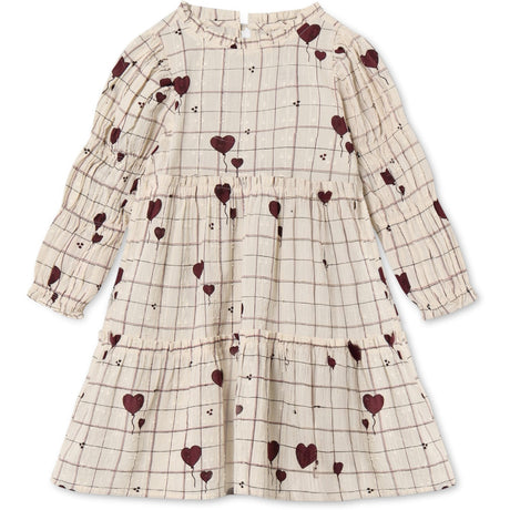 Fliink Sandshell Heart Aop Ilove Dress