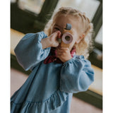 Fliink Medium Denim Blue Helene Ls Blouse