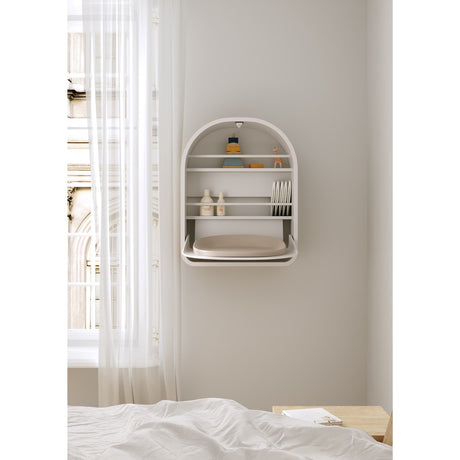 KAS Kopenhagen White Kai Wall Changing Table White