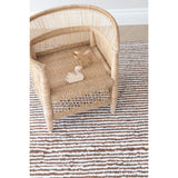 KAS Kopenhagen Brow & Nautral Brown Stripes Rug 120X160