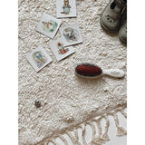 KAS Kopenhagen Natural/Brown Dots Small Rug 140X200