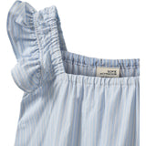 Sofie Schnoor Light Blue Striped Maurasy Dress
