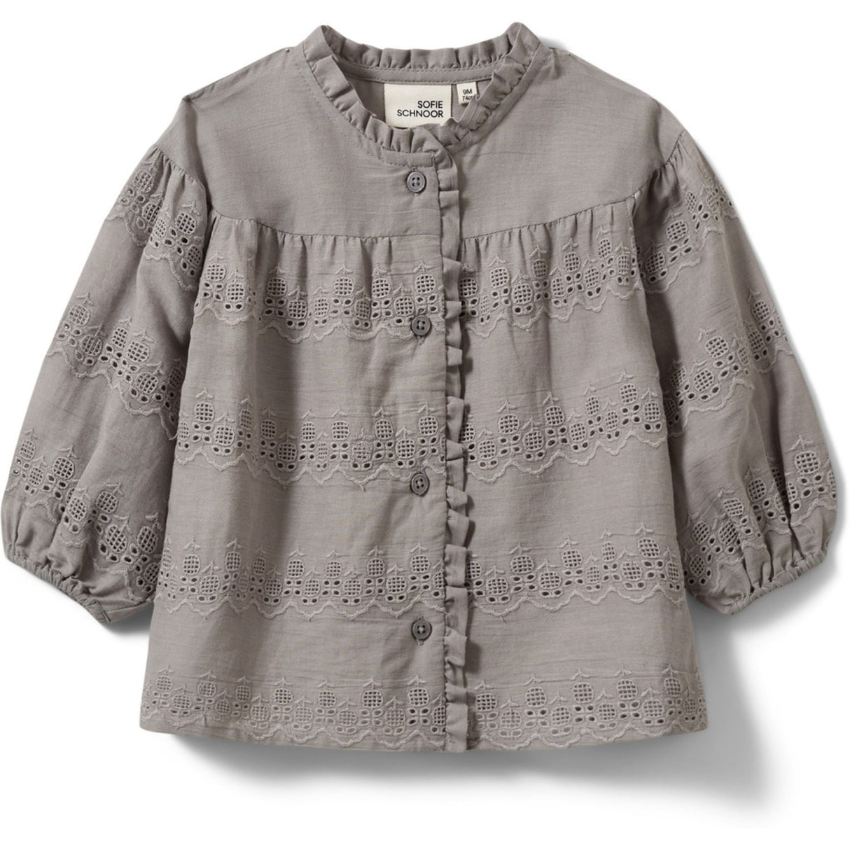 Sofie Schnoor Stone Grey Aylinkb Shirt