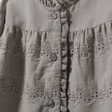 Sofie Schnoor Stone Grey Aylinkb Shirt