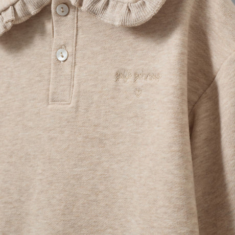 Sofie Schnoor Beige Melange Eliskb Sweatshirt