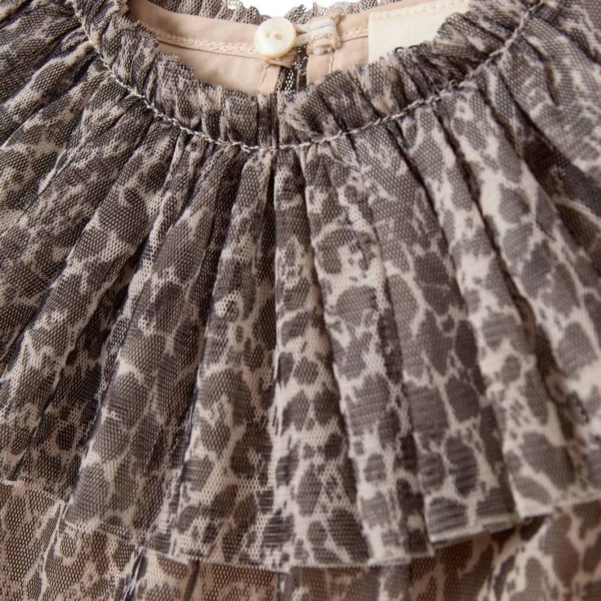 Sofie Schnoor Aop Leo Light Sand Jaimekb Dress