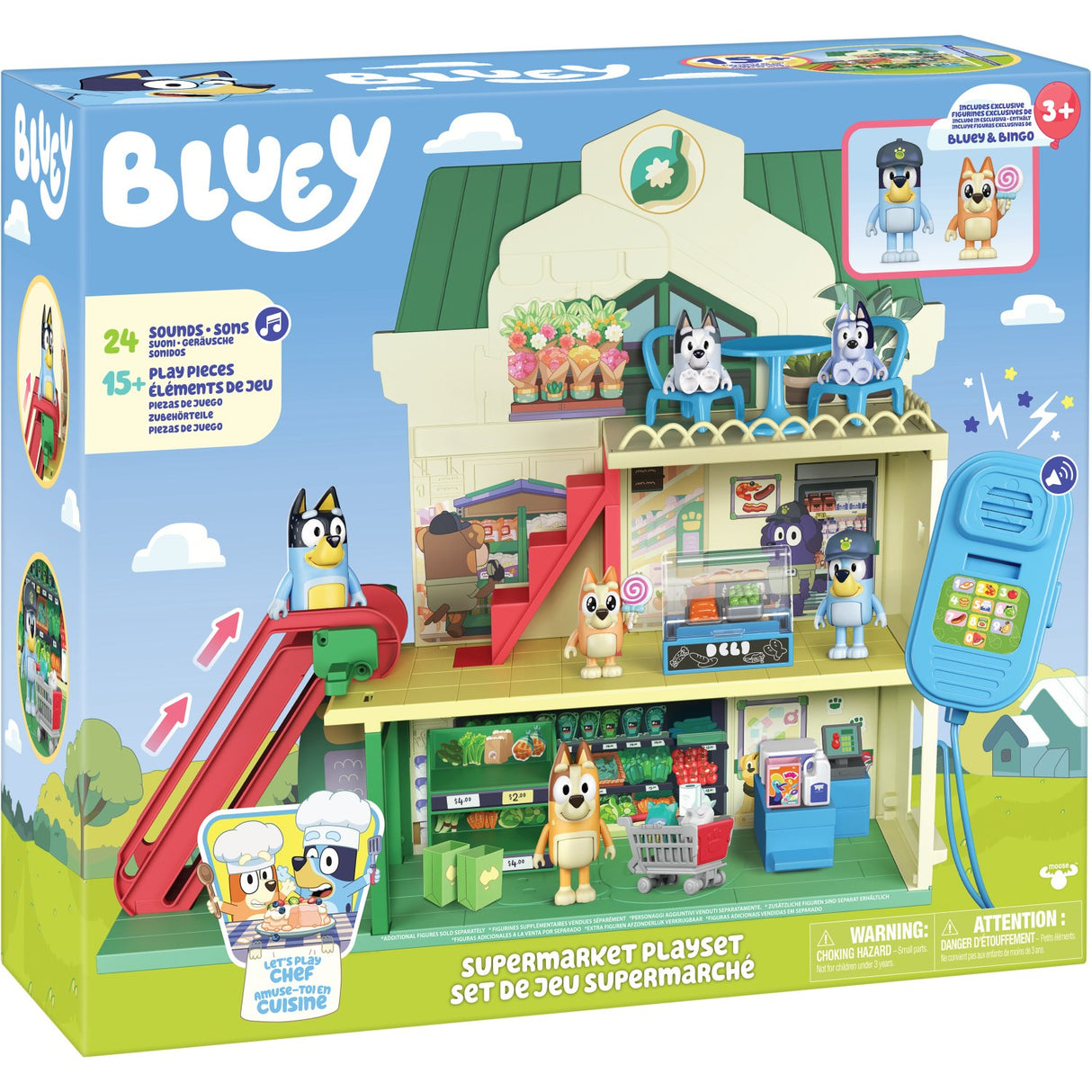 Bluey Supermarket Playset