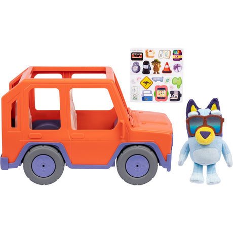 Bluey Big Heeler Car 4WD W/plush